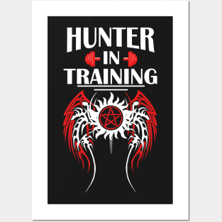 Hunter In Training Posters and Art